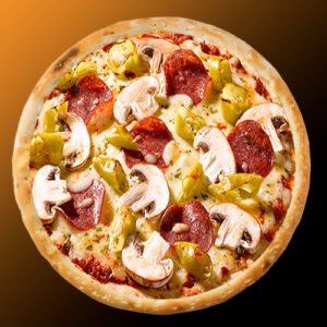 Pizza  Schinken Spargel