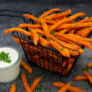 Süßkartoffel-Pommes