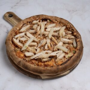 Pizza Hühnerbrust Spargel