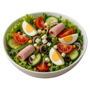 Ei- Schinken Salat