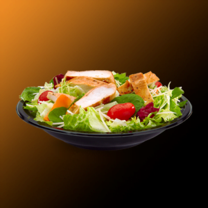 Chicken mit Ananas Salat